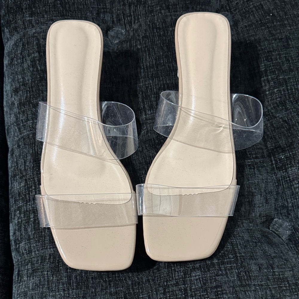 Women's Clear Strap Sandals